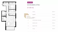 Dvosoban stan | 4zida