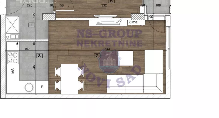 Dvosoban stan | 4zida