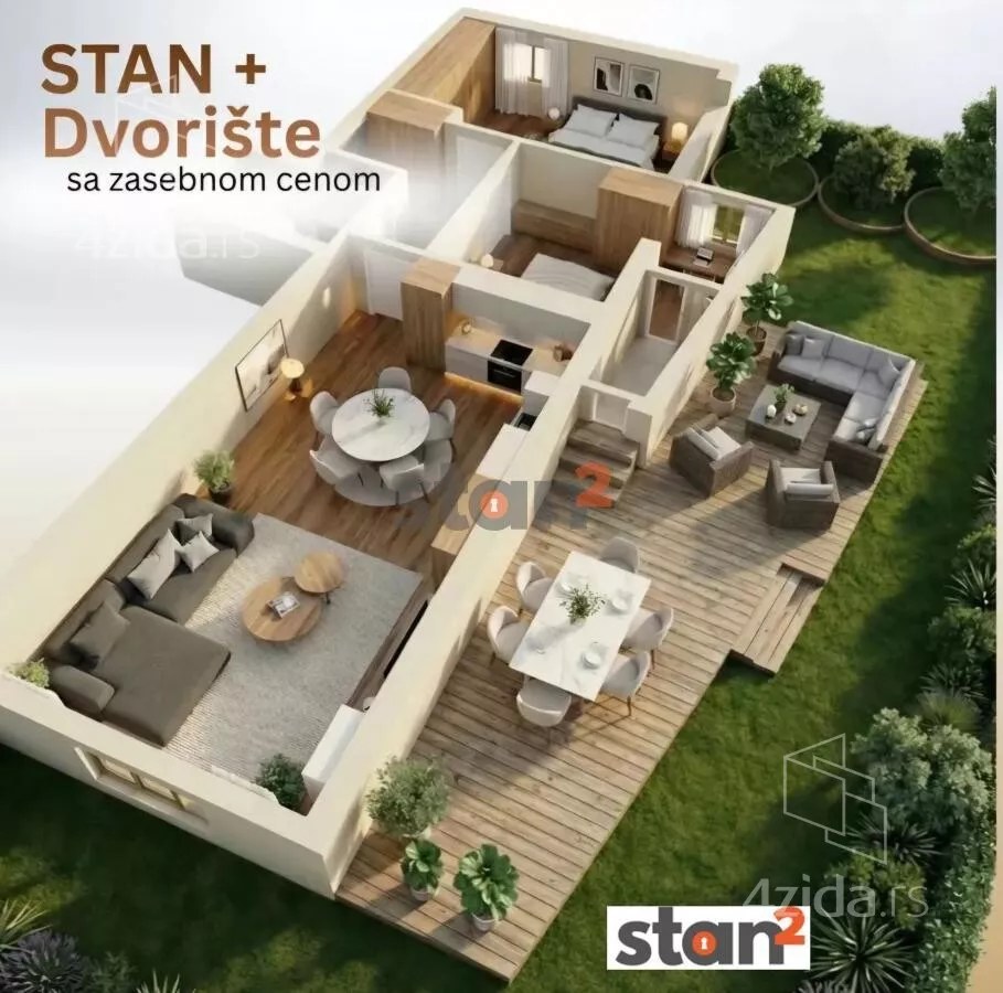 Dvoiposoban stan | 4zida