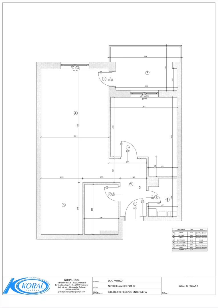 Dvosoban stan | 4zida