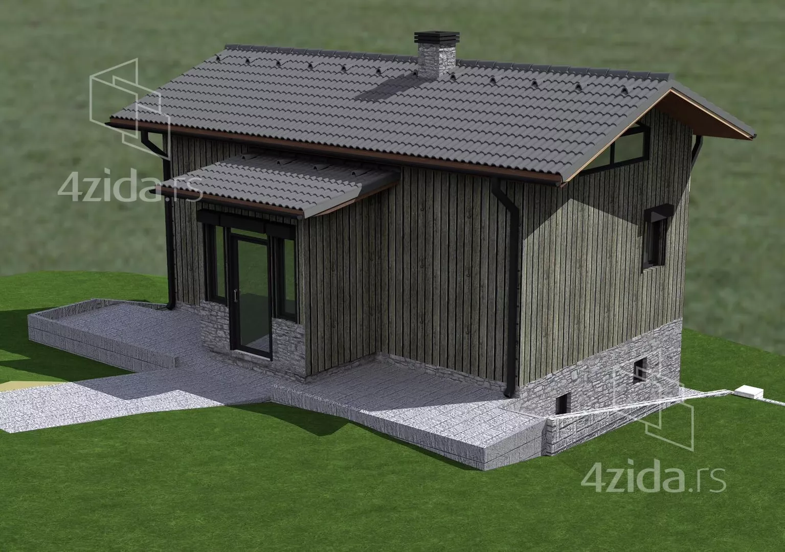 2-etažna kuća | 4zida