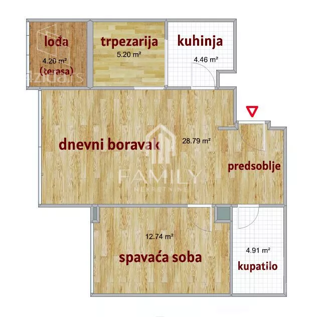 Dvosoban stan | 4zida