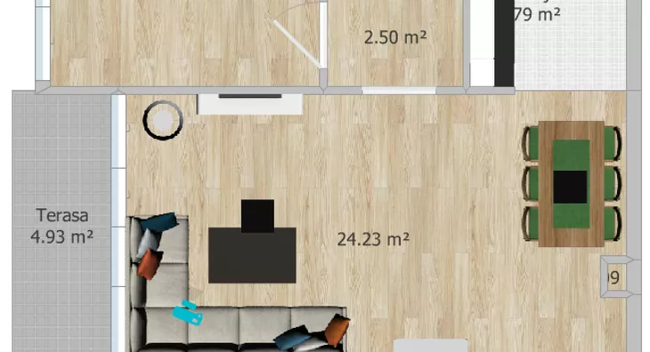 Dvosoban stan | 4zida