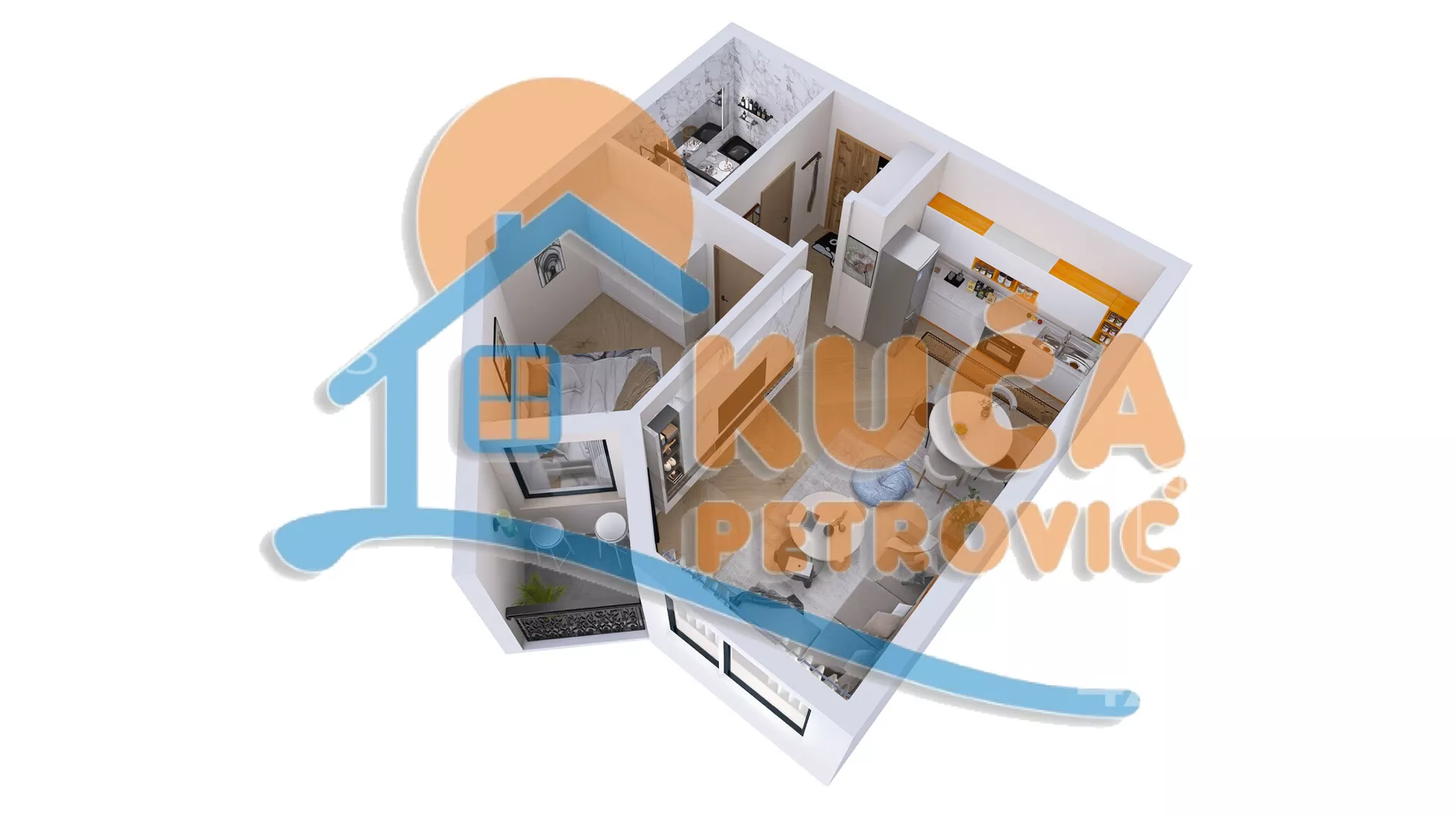 Dvosoban stan | 4zida