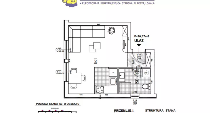 Garsonjera | 4zida