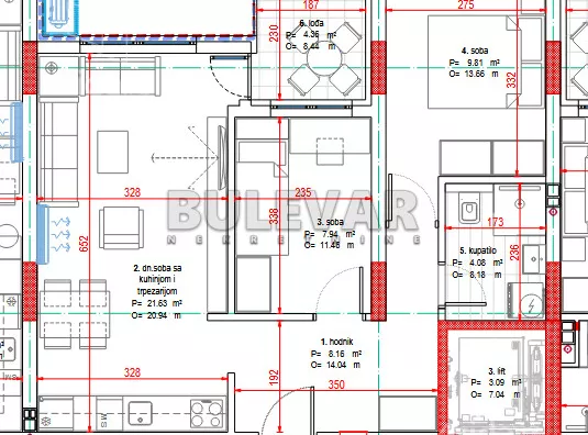 Dvoiposoban stan | 4zida