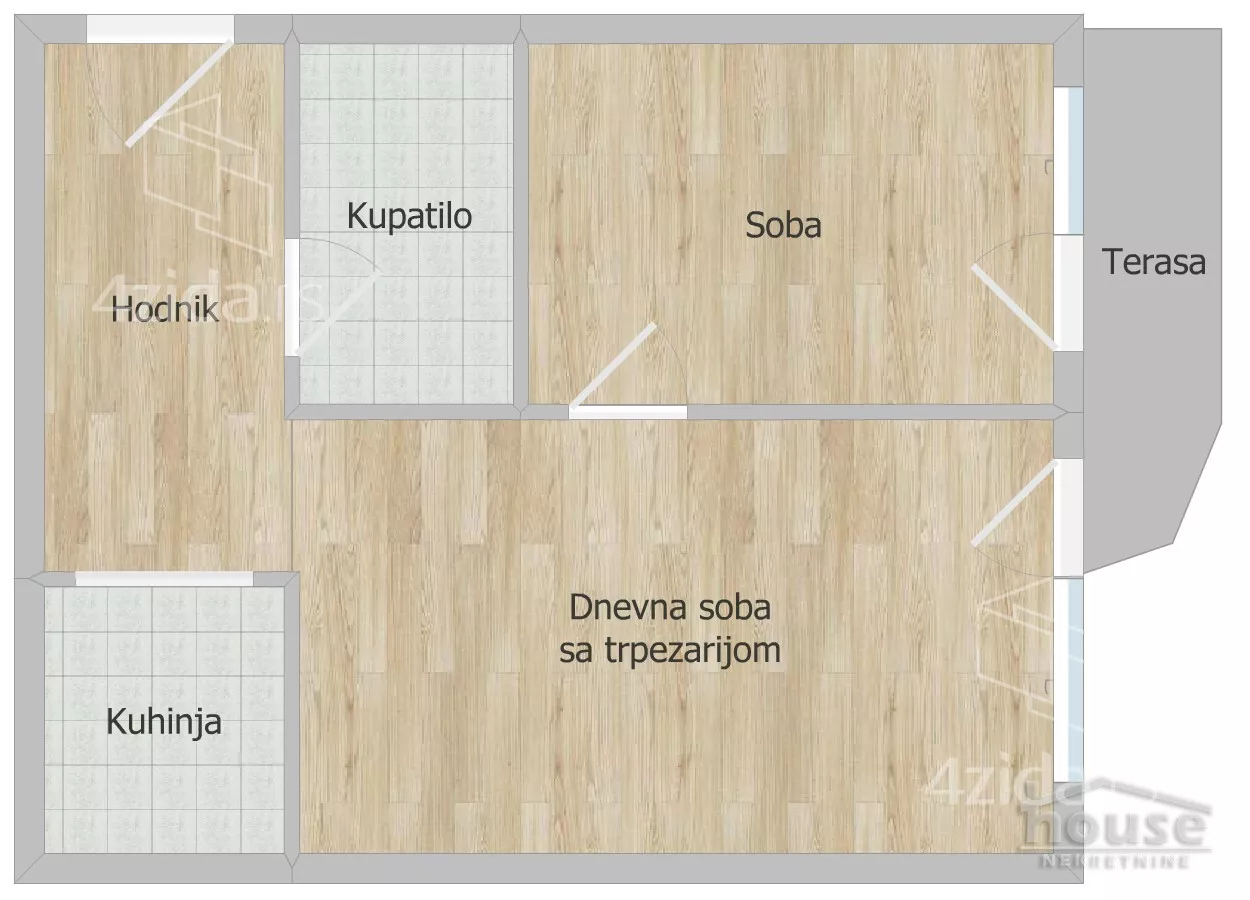Dvosoban stan | 4zida