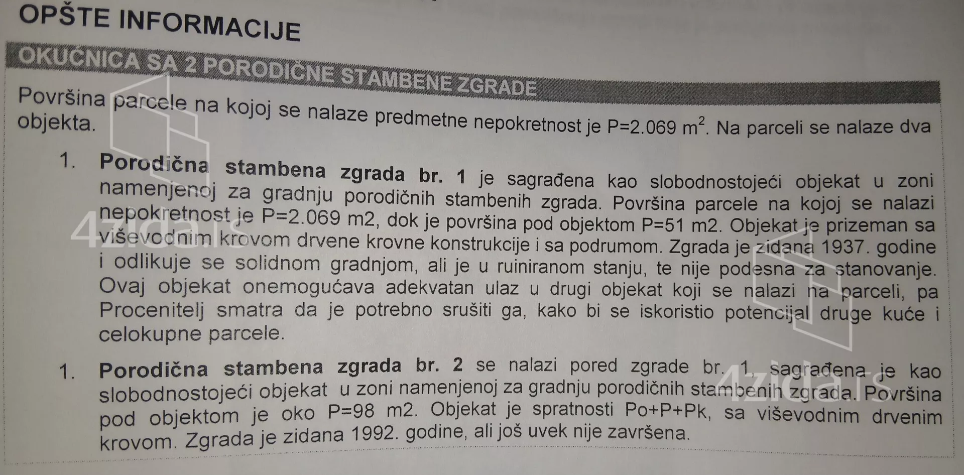 Građevinsko zemljište | 4zida