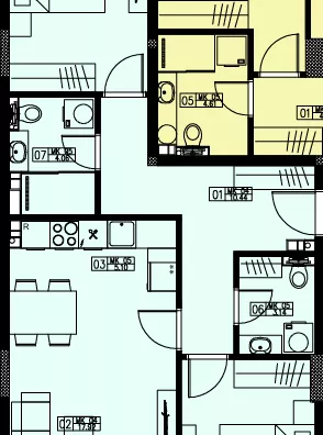 Trosoban stan | 4zida