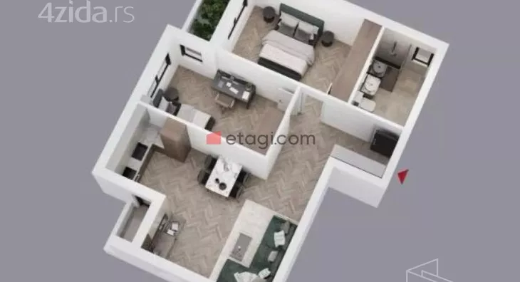 Dvoiposoban stan | 4zida