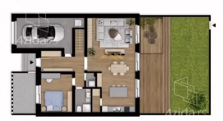 Šestosoban stan | 4zida