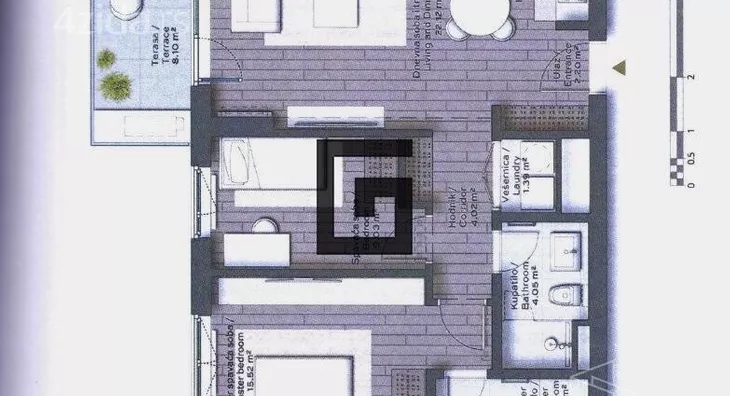 Trosoban stan | 4zida