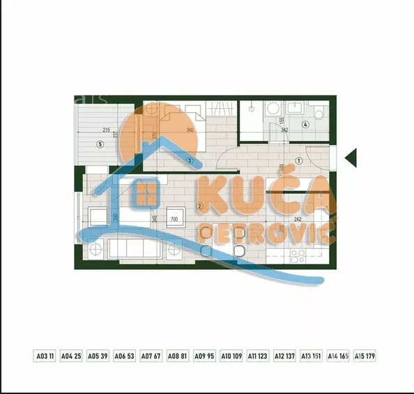 Dvosoban stan | 4zida