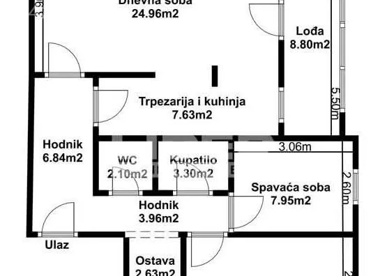 Trosoban stan | 4zida