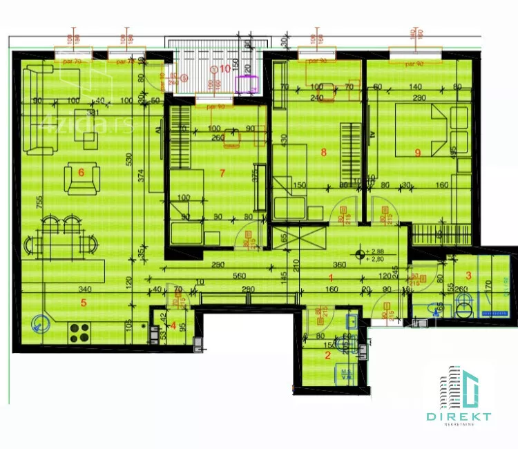 Troiposoban stan | 4zida