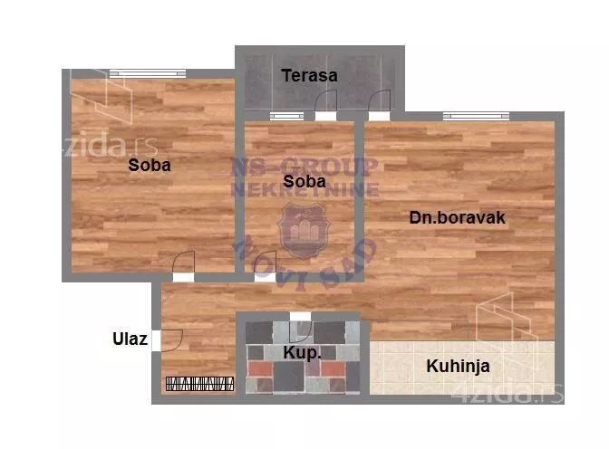 Dvoiposoban stan | 4zida