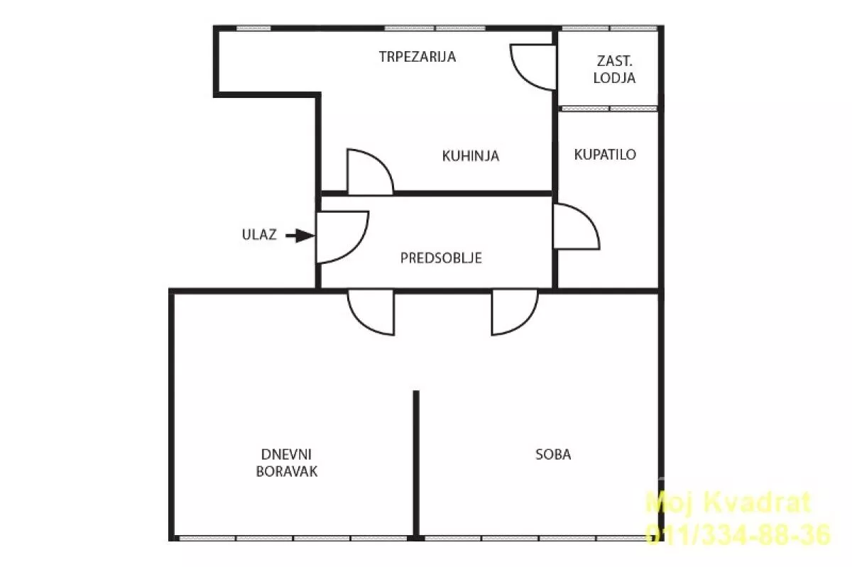 Dvosoban stan | 4zida