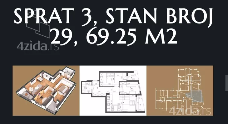 Dvosoban stan | 4zida