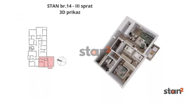Dvoiposoban stan | 4zida
