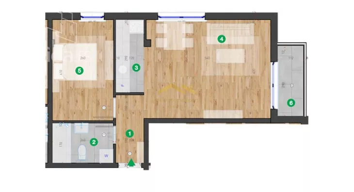 Dvosoban stan | 4zida