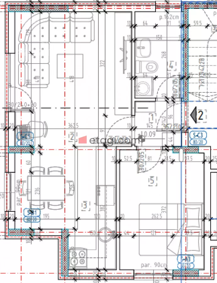 Jednosoban stan | 4zida