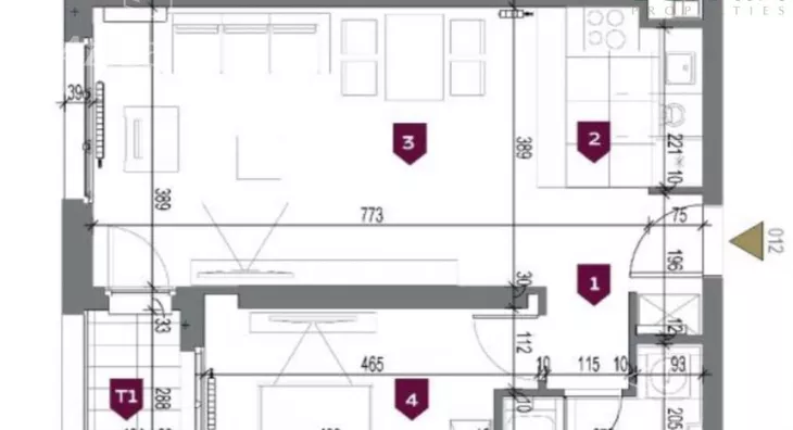 Dvosoban stan | 4zida