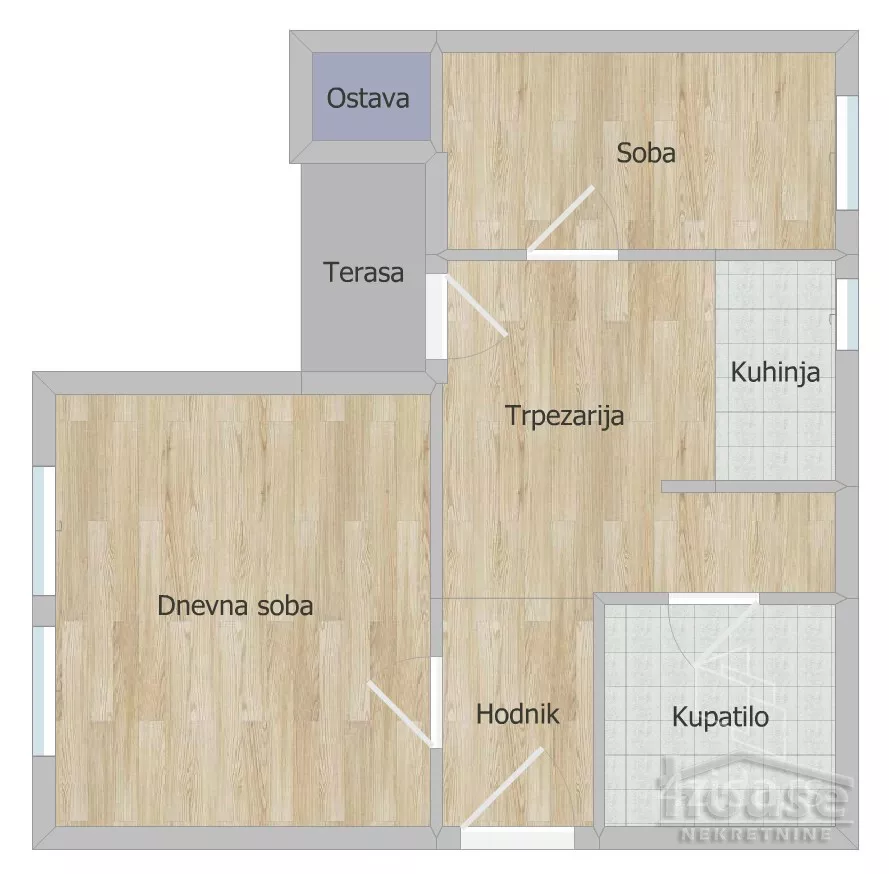 Dvosoban stan | 4zida