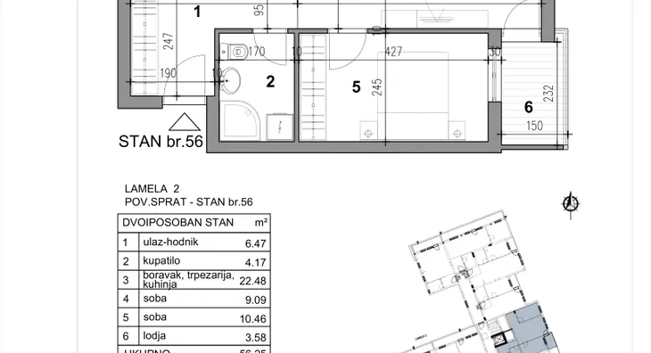 Dvoiposoban stan | 4zida