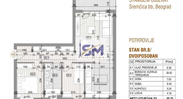 Trosoban stan | 4zida