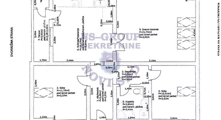 Trosoban stan | 4zida