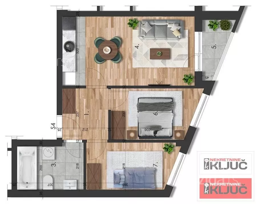 Dvoiposoban stan | 4zida