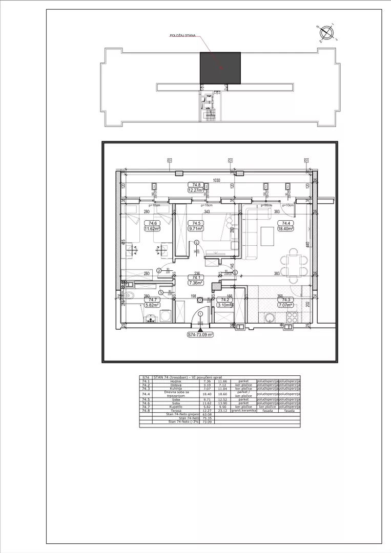 Četvorosoban | 4zida