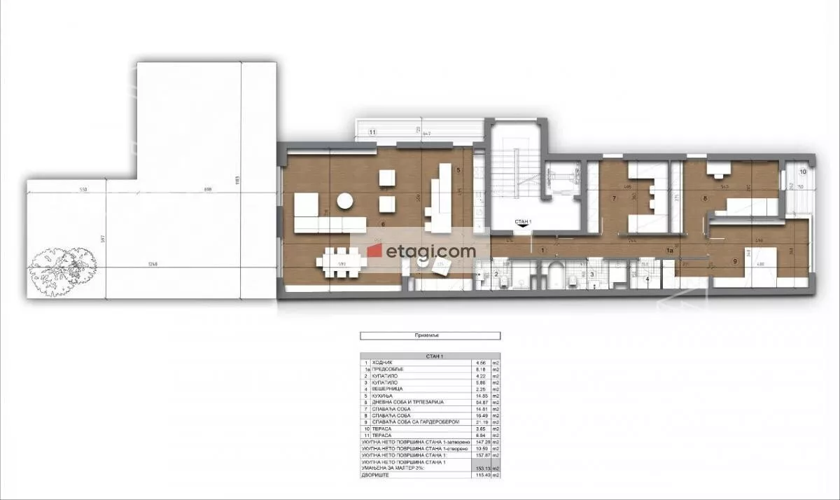 Četvorosoban stan | 4zida