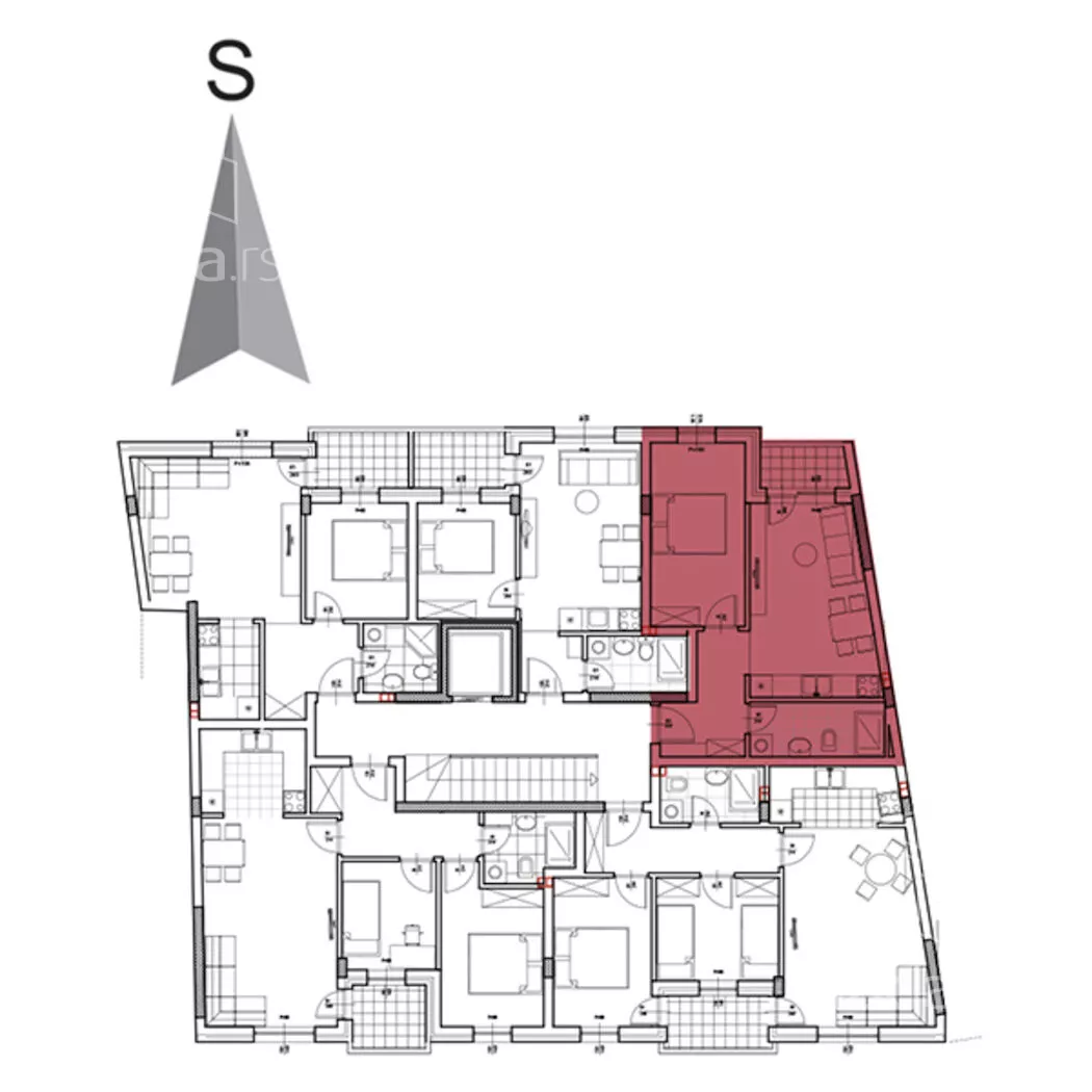 Jednoiposoban stan | 4zida