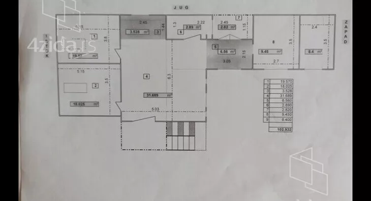 Troiposoban stan | 4zida