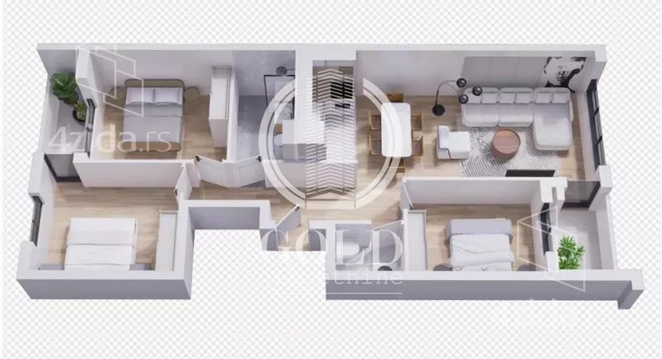 Četvorosoban stan | 4zida