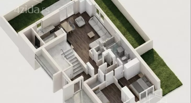 Trosoban stan | 4zida