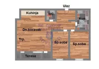Trosoban stan | 4zida