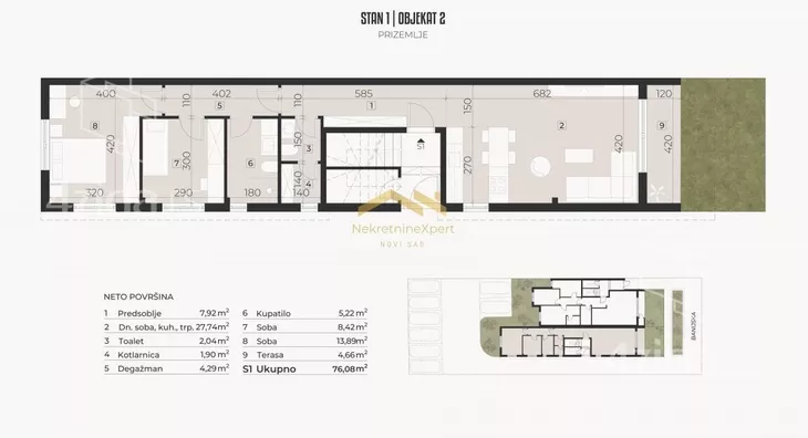 Trosoban stan | 4zida