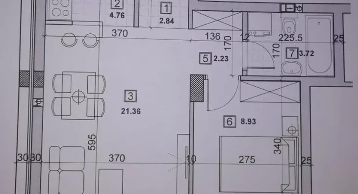 Jednoiposoban stan | 4zida