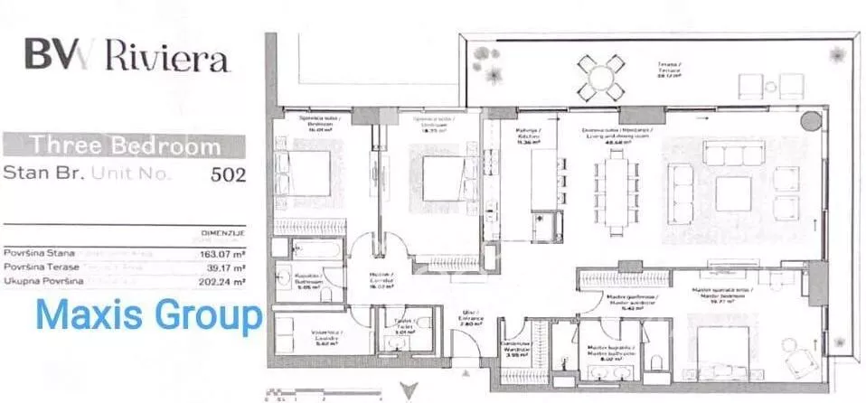 Četvoroiposoban stan | 4zida