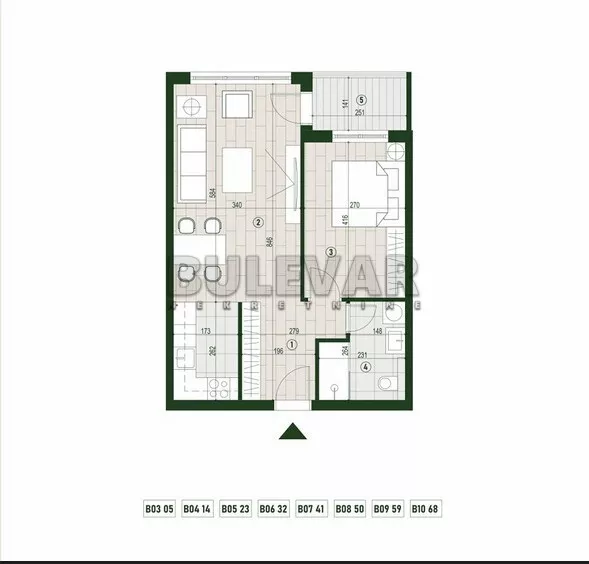 Dvosoban stan | 4zida