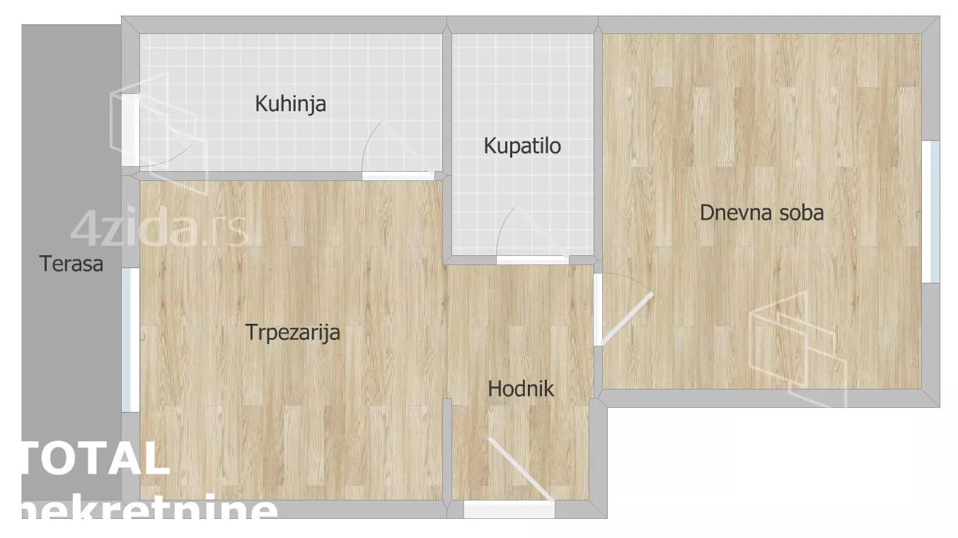 Jednosoban stan | 4zida