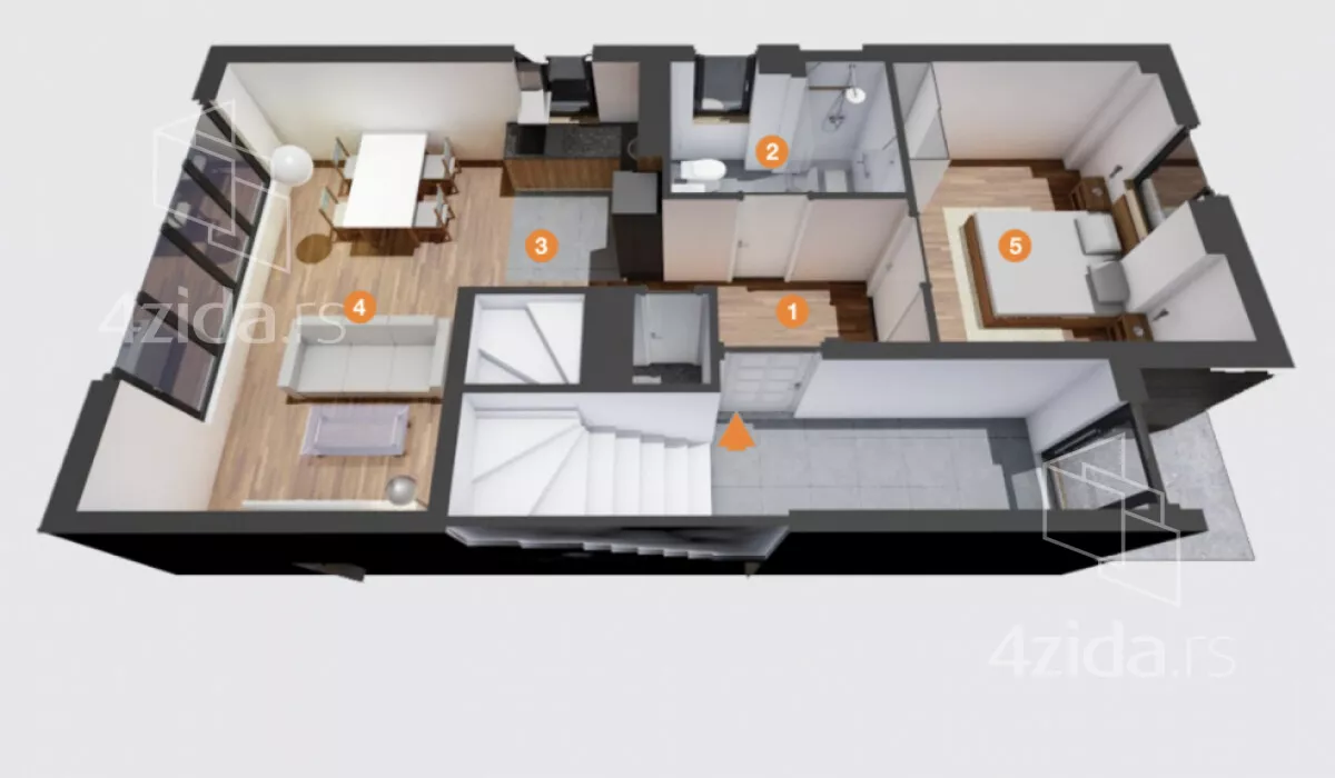 Dvosoban stan | 4zida