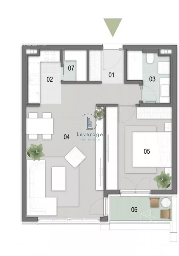 Dvosoban stan | 4zida