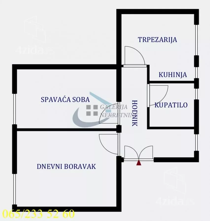 Dvosoban stan | 4zida