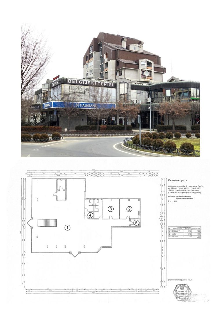 Poslovni prostor · 414 m² · Kruševac