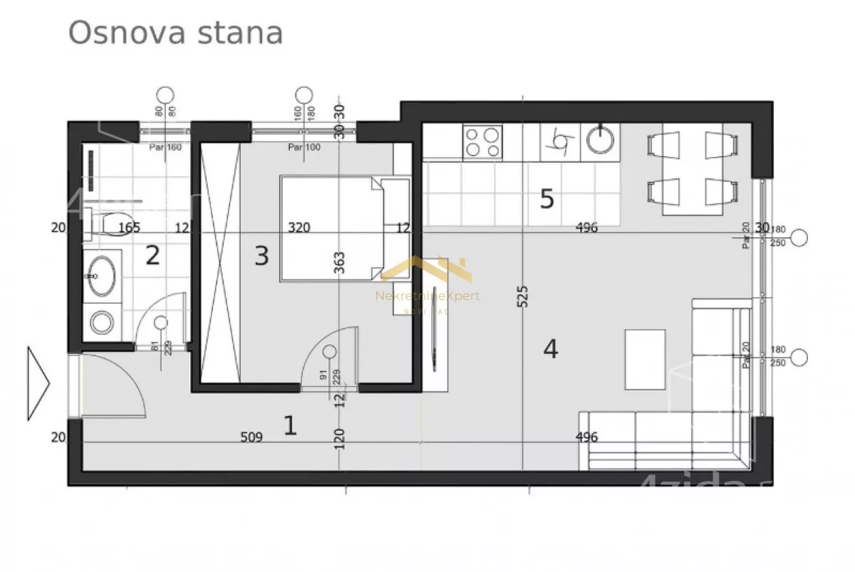 Dvosoban stan | 4zida