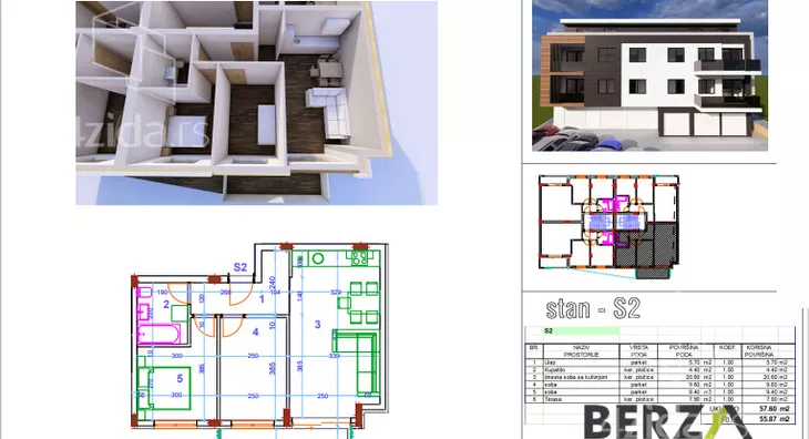 Dvoiposoban stan | 4zida