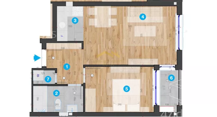 Dvosoban stan | 4zida